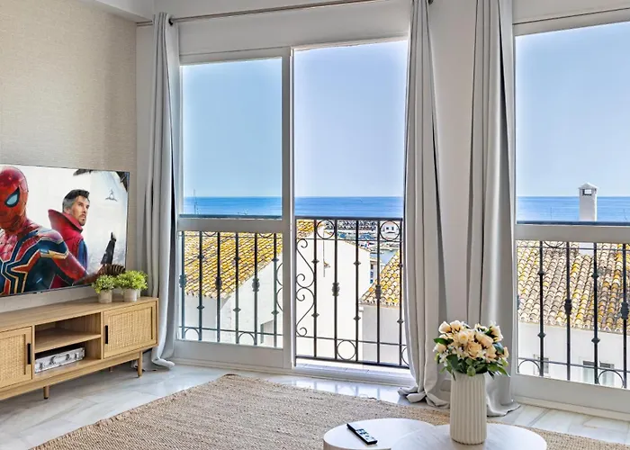 アパート Vacation I Sea Views, 24-7 Security, Parking, Walk To Everything In Luxurious Puerto Banus